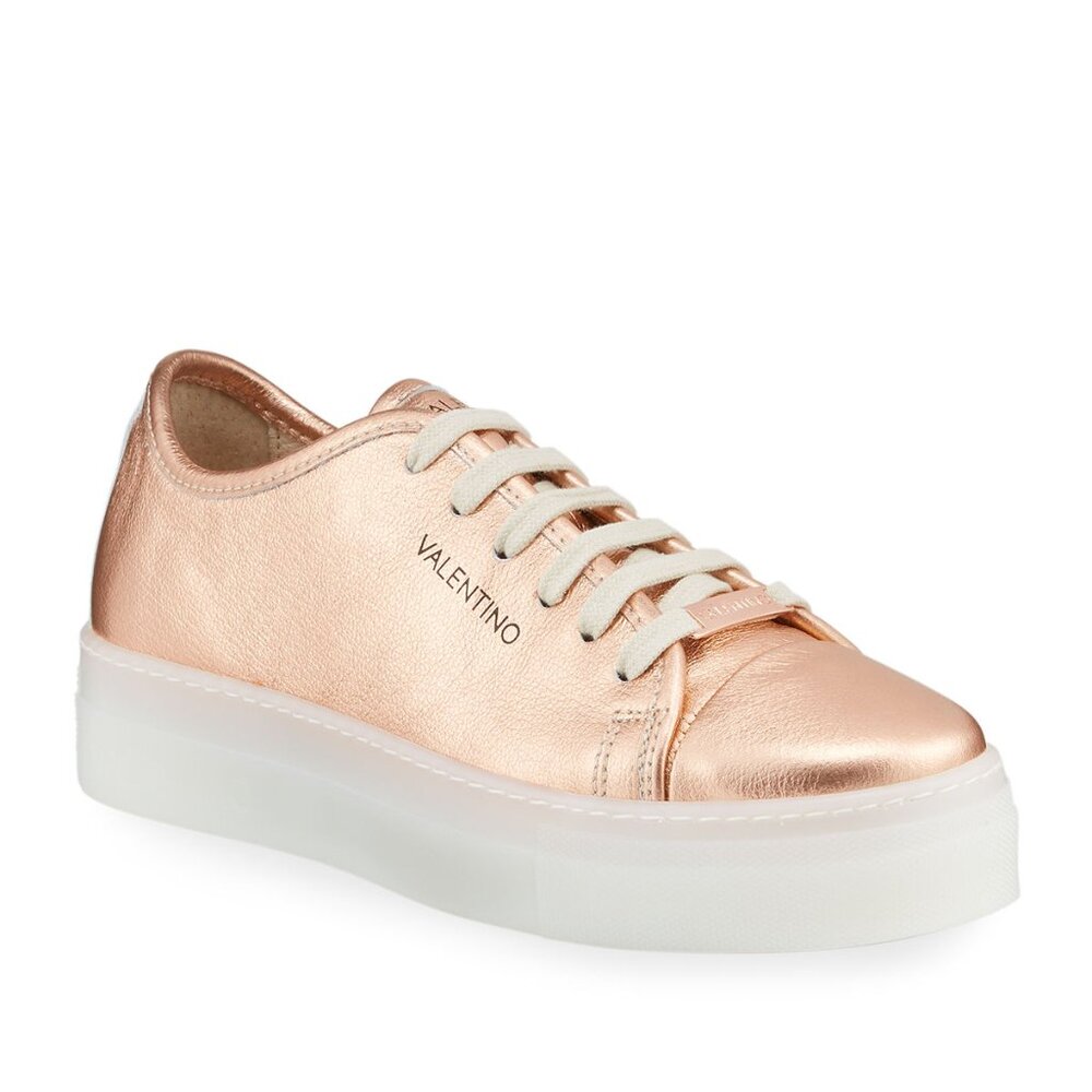 Dalia Leather Platform Sneakers